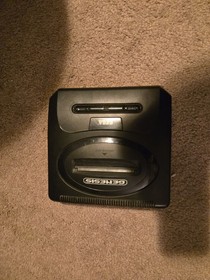 Sega Genesis Model 2 Console Only &ndash; Tested Working &ndash; No Power Light &ndash; Read