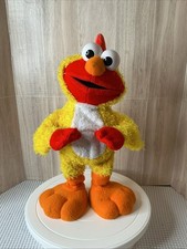 Chicken Dance Elmo 13" Toy 2001 Sesame Street Fisher-Price Sings  Dances Works