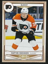 2024-25 Upper Deck Series 2 O-Pee-Chee Glossy Matvei Michkov OPC-49 RC
