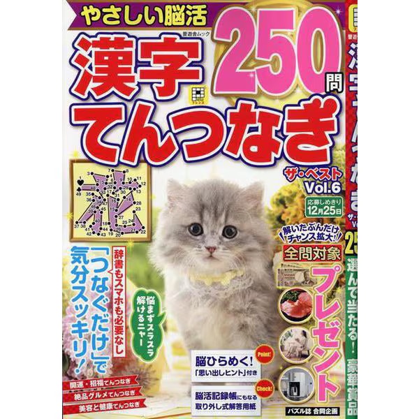 Kanji Tentsunagi The Best Vol.6 Book Educational Japan Import For Ages 14+