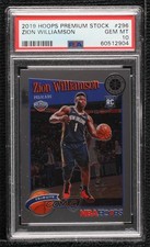 2019-20 Panini NBA Hoops Premium Stock Tribute Zion Williamson PSA 10 GEM MT bx6
