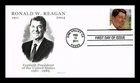 US COVER PRESIDENT RONALD REAGAN 100TH ANNIVERSARY FDC PANDA CACHET
