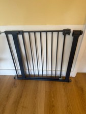 Safety1st grey baby gate with 7cm extension (will fit 73-87cms)