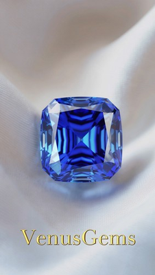 #ad #ad 💎✨ 2 Ct Natural Blue Color Diamond – Asscher Cut Certified D Grade VVS1 $98.00