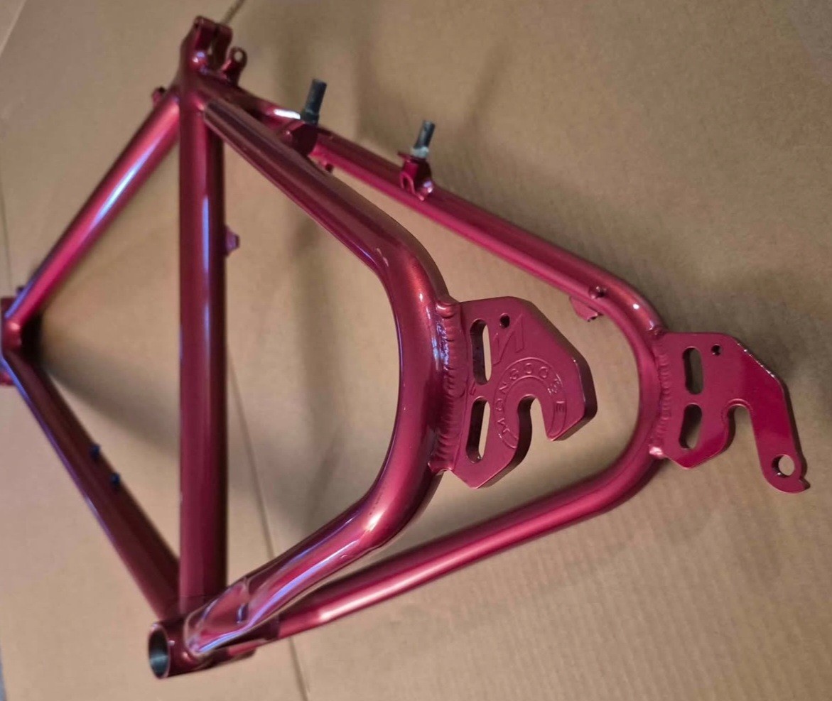RARE 1993 VINTAGE MONGOOSE IBOC COMP SX MOUNTAIN BIKE FRAME 18.5