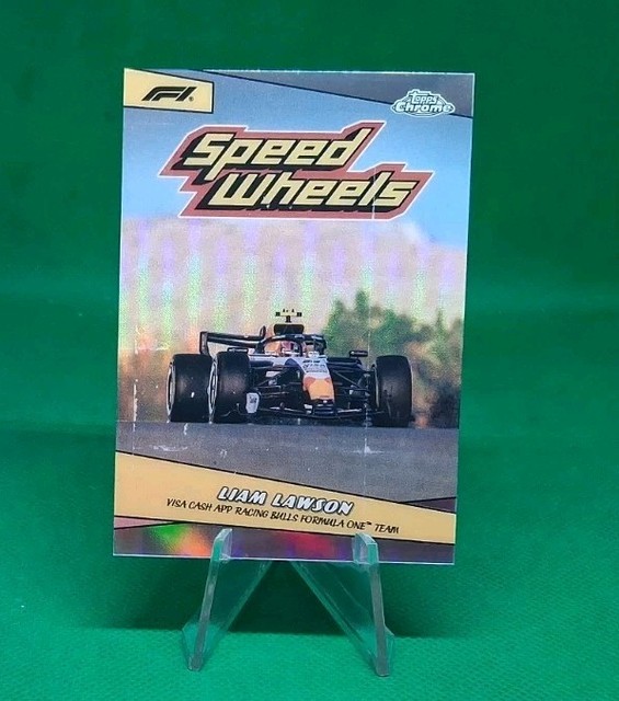 2026 Topps Chrome F1 Speed Wheels Liam Lawson