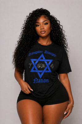 Gangster Disciple Nation GD 74 T-Shirt Folks 7414 Growth and