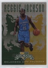 2012-13 Panini Crusade Crusade Green 18/25 Reggie Jackson #70 e1e