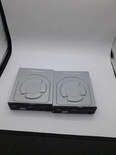 (2)Lite-On iHAS124 DVD/CD RW Rewritable SATA Drive iHAS124-04 (C)U - Black Bezel