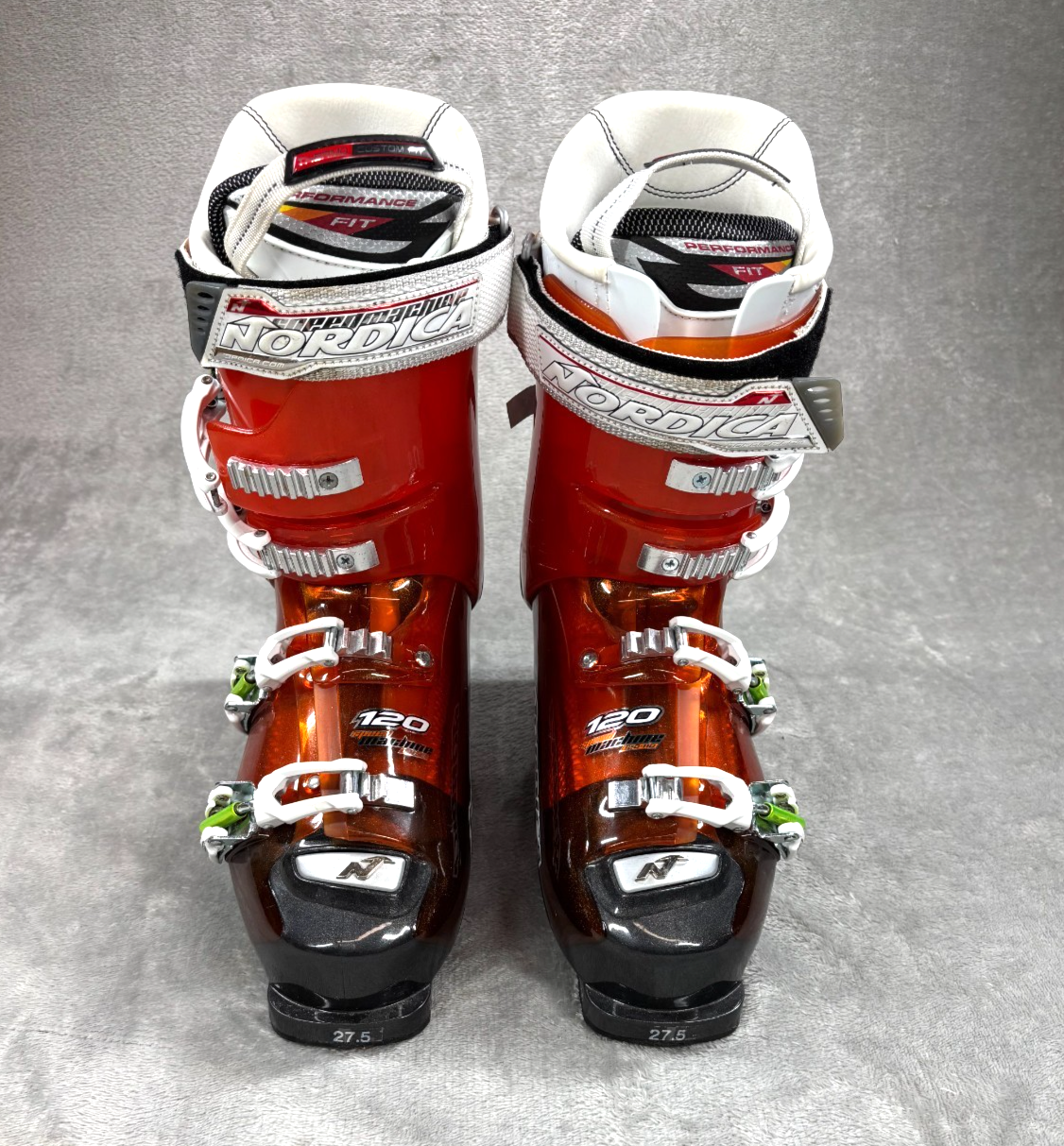 SALOMON Scarponi da sci Nordica 120 Speedmachine Mondo 27 27 5 315 mm Flex 110 120 uomo arancione