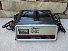 Vintage Schumacher 12v Manual Automotive Battery Charger 21050 Amp Se-1052 Usa