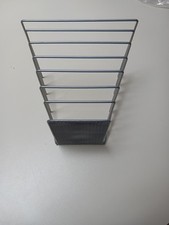 Mesh Metal Desktop File Sorter for Neat and Organized Surfaces in Office, School
