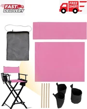 Makeup Chair Accessories Set for Artist and Personal Make Up, 5-in-1 Pink