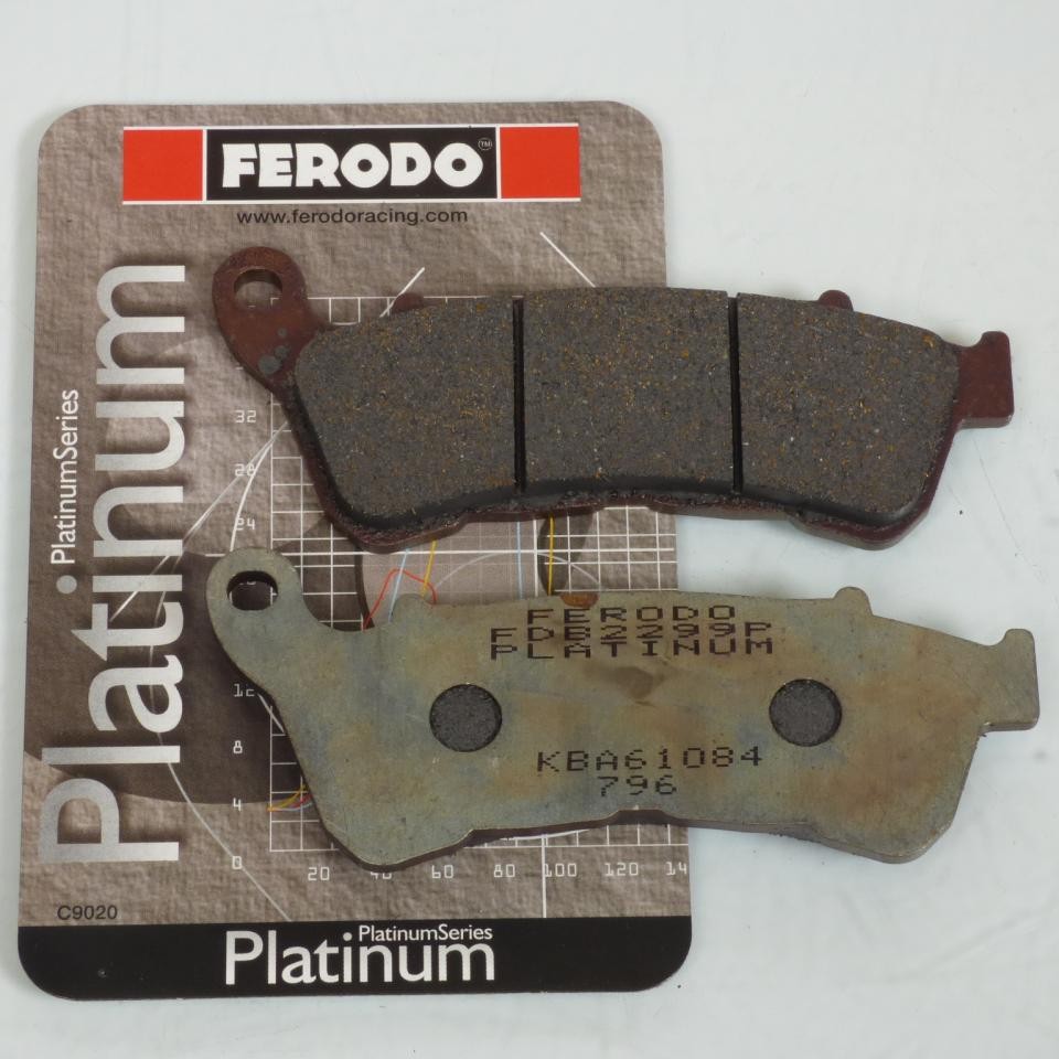 Plaquette de frein Ferodo moto Harley Davidson XL 1200 la performance de freinage premium à l'avant