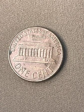 1959 D Lincoln Memorial Cent Penny Coin Error Variety  Letter W And L