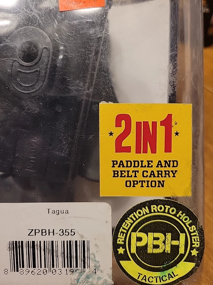 TAGUA ZPBH-355 2 EN 1 PALA / GLOCK 43 R/H Foto 2 de 4