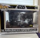 Funko Pop! Vinyl Star Wars The Mandalorian N1 Starfighter Grogu #592 Amazon Exc…