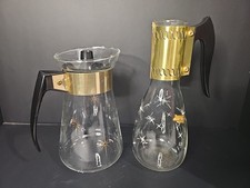 1960s Gold Atomic Starburst Corning Ware 6cup...