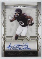 2022 Leaf Trinity Clear Auto Gold 30/75 Ainias Smith #CA-AS2 Auto 1cc7