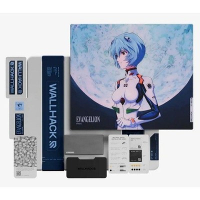 WALLHACK SP-005 Ayanami Rei Evangelion Glas Mauspad 44 x 51 cm Neu Versiegelt...