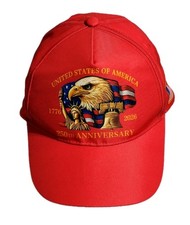 USA United States Of America 250th Anniversary 1776 - 2026 Hat Eagle Design Cap