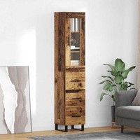 Hochboard Altholz 69,5 X 34 X 180 Cm Holzwerkstoff