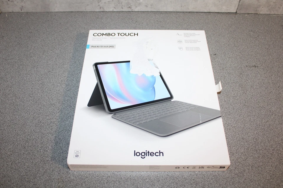 Logitech Combo Touch Keyboard Case Apple iPad Air 13" M2 & M3 - Image 2 of 4