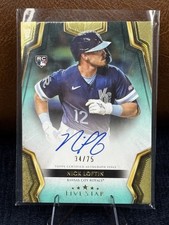 2024 Topps Five Star - Autographs Nick Loftin #FSA-NL Aqua 34/75 (AU, RC)
