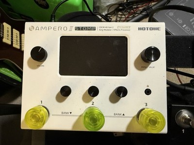 Hotone MP300 Ampero II Multi-Effects Processor Pedal for Guitar