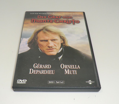 DVD-Box Der Graf von Monte Christo Gerard Depardieu/Ornella Muti FDVD33e