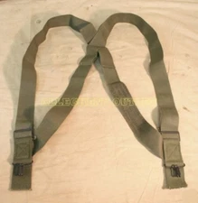 M1950 Trouser Pant Suspenders Elastic OD Green BDU Uniform Military Surplus NEW
