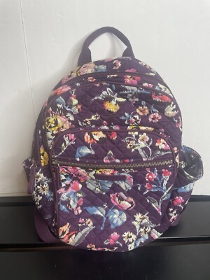 Vera Bradley Campus Backpack in the Indiana Rose pattern XL Campus Backpack - Performance Twill | Vera Bradley – Vera  main image 4