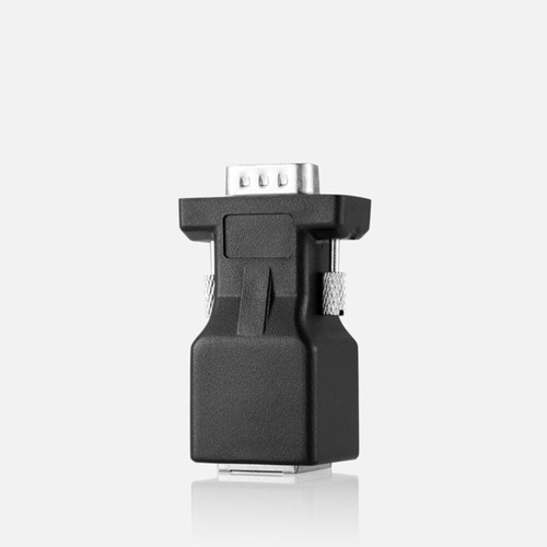 2 Pcs VGA-Adapter Computer Extra Converter Netzwerkkabelanschluss - Photo 7/12