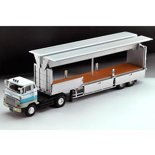 Tomica Limited Vintage Neo Hino HE366 Wing Roof Trailer 1/64