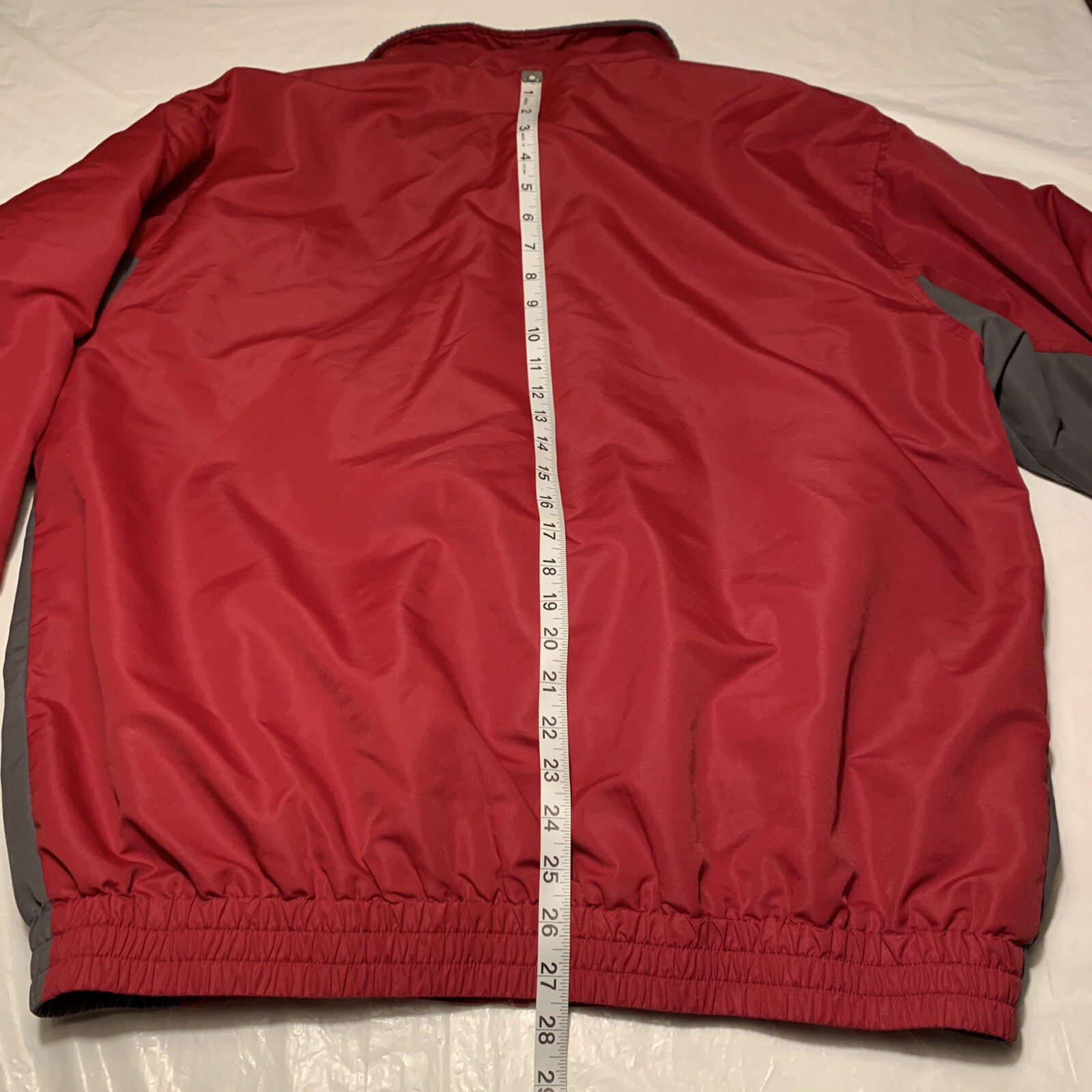Cabelas Fleece Lined SoftShell Winter Jacket Red … - image 9