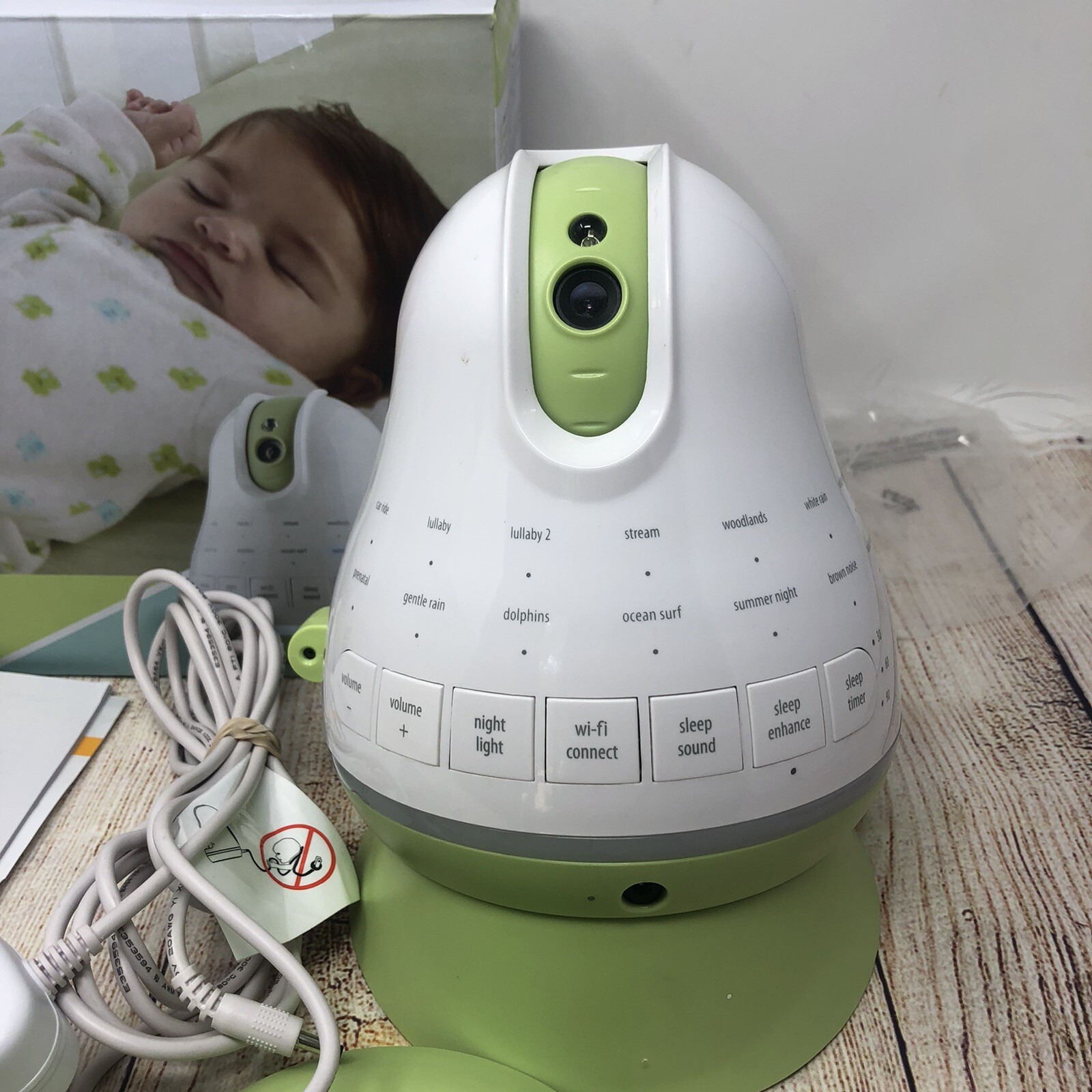 brookstone baby monitor app