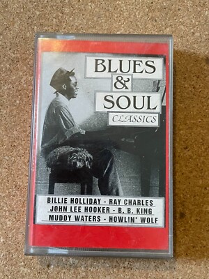 Vintage Cassette Tape Blues & Soul Classics BB King Muddy Waters John Lee Hooker