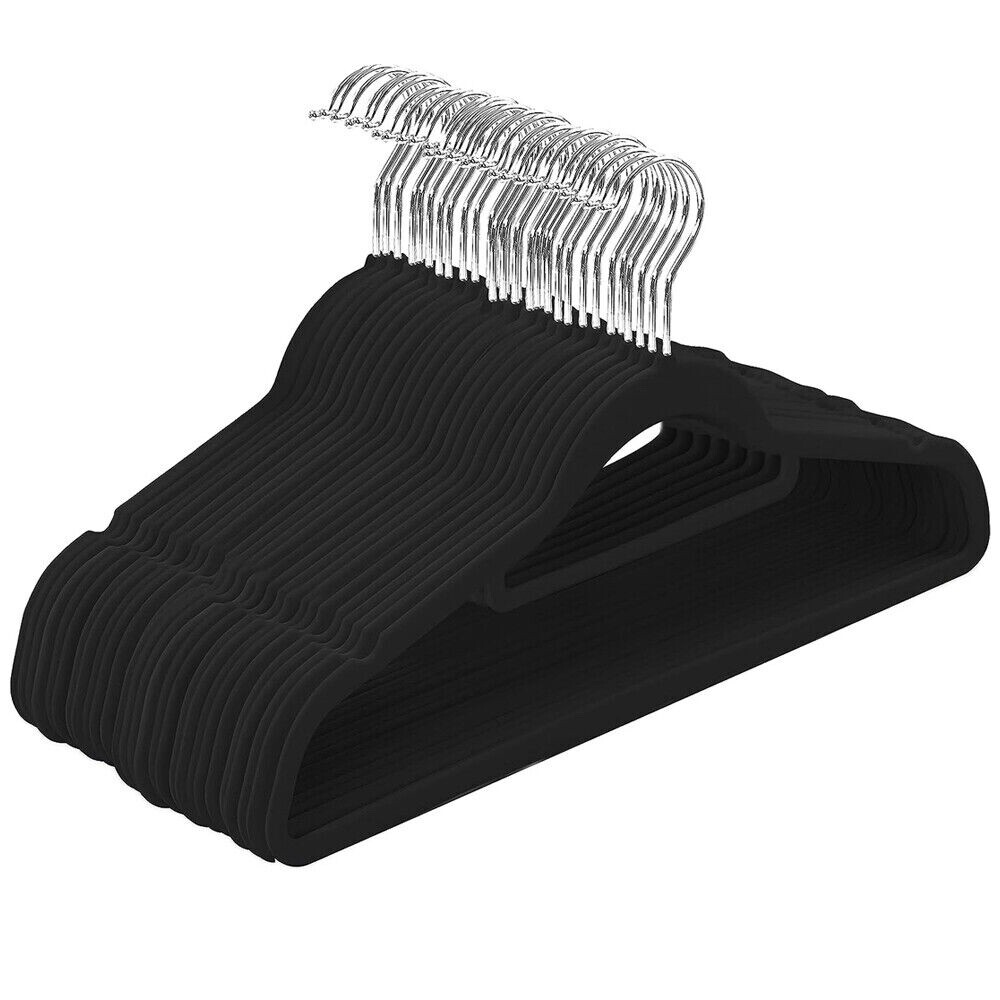 Heavy Duty Velvet Non-Slip Clothes Hangers 10 Pack-image