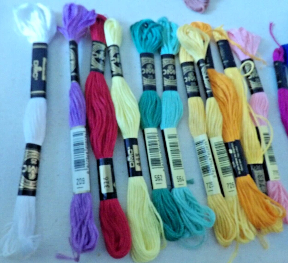 Lot 32 Embroidery Floss Packs...new in packages (12-2) - Image 2 of 4
