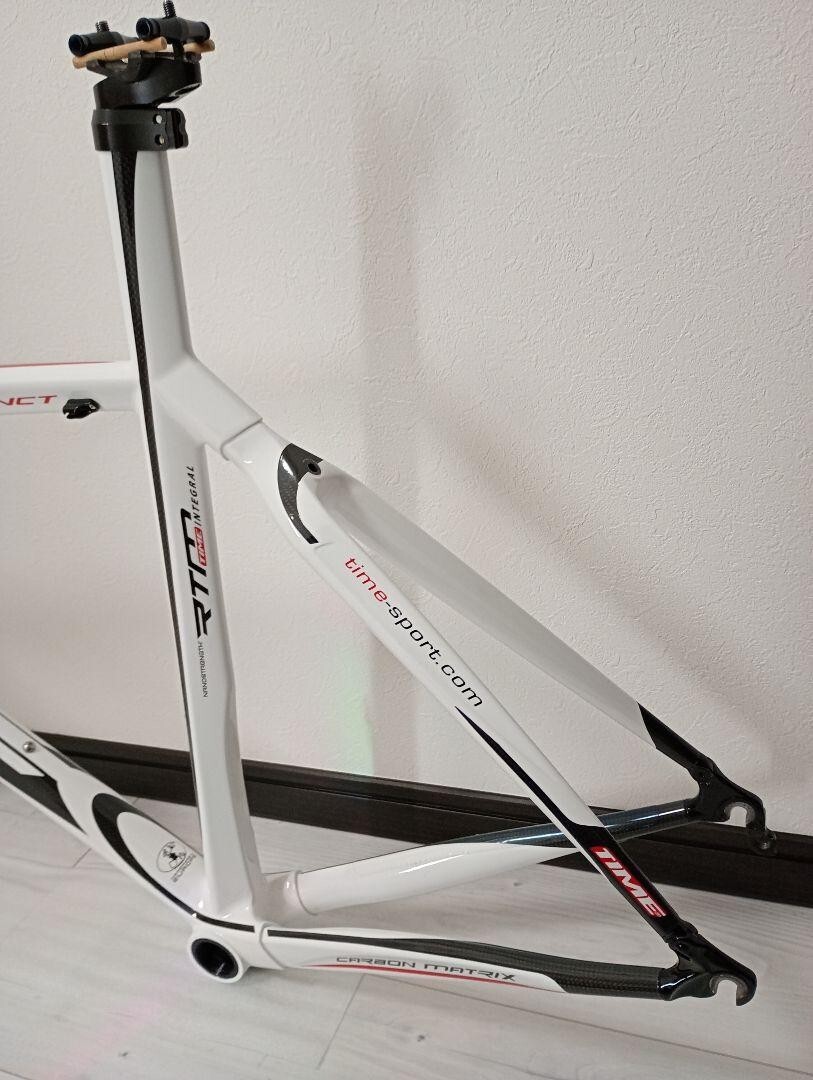 TIME NXR Instinct XS Size Carbon Frame Set TT 530mm Free TIME NXR Instinct XS Size Carbon Frame Set TT 530mm Free