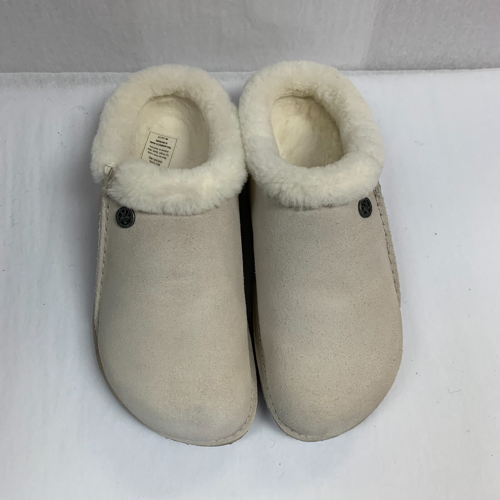SAOLA Birkenstock Nuova con Scatola Zermatt Premium Shearling Suola Antica Gomma Bianca Reg