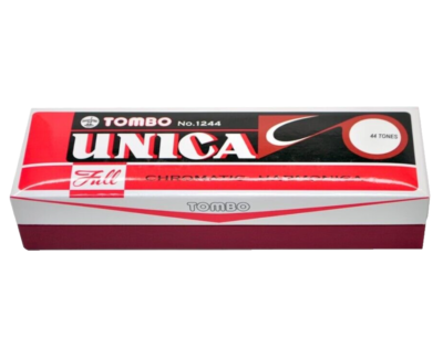 Tombo No.1244 G Key UNICA Chromatic Harmonica 22 Holes 44 Sounds