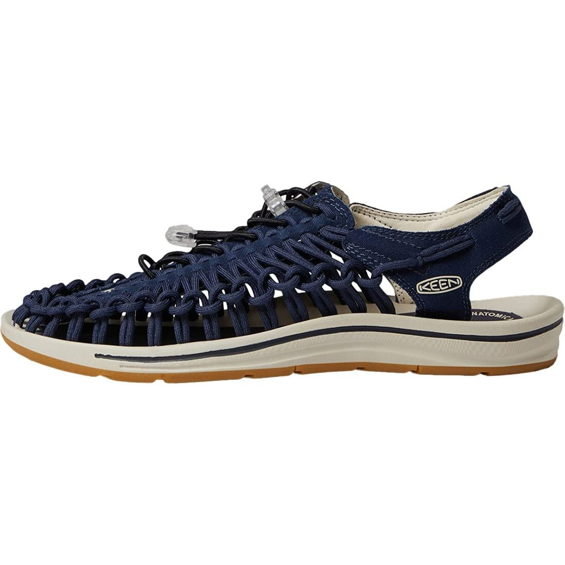 Keen Men's Uneek Canvas Sandals 1026229 Navy/Birch Size 11 191190980255 |  eBay