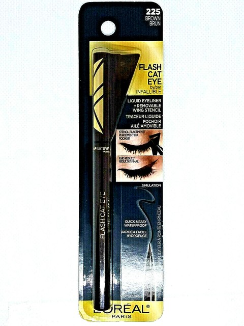 loreal eyeliner cat eye