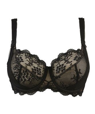 AUBADE A L'AMOUR KOMFORT VOLLSCHALEN BH FARBE SCHWARZ DA 13 ** NEU MIT ETIKETT**