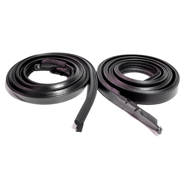 1968 GM A-Body 2-Door Hardtop Roof Rail Weatherstrip Pair