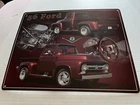 '56 FORD Truck Metal Sign 15'"x12" Classic Car Vintage Looking V8 Mancave Garage