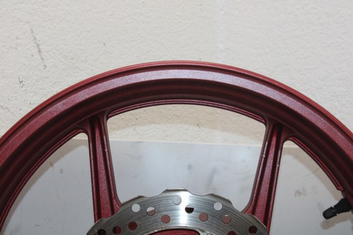 06-08 KAWASAKI NINJA 650R EX650A OEM REAR BACK WHEEL RIM - Picture 3 of 19