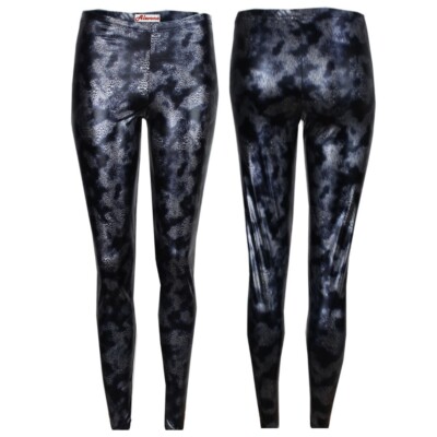 Women Ladies Animal Snake Print Full Length Bodycon Fitted Legging