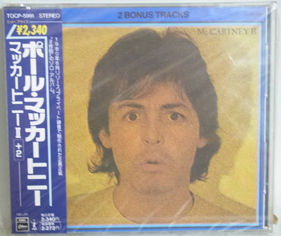 PAUL MCCARTNEY McCartney II PROMO JAPAN CD TOCP-5991 NEW s8785 | eBay